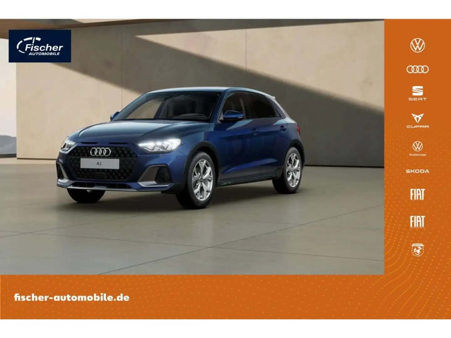 Audi A1 allstreet 35 TFSI LED/17''/Vir./SH/PDC+ Blau - 1