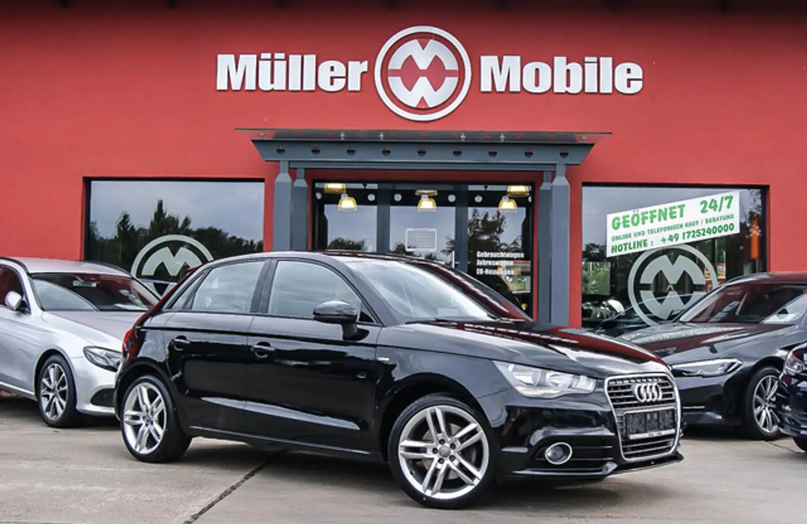 Audi A1 Sportback S line Sportpaket NAVIGATION PDC Noir - 1