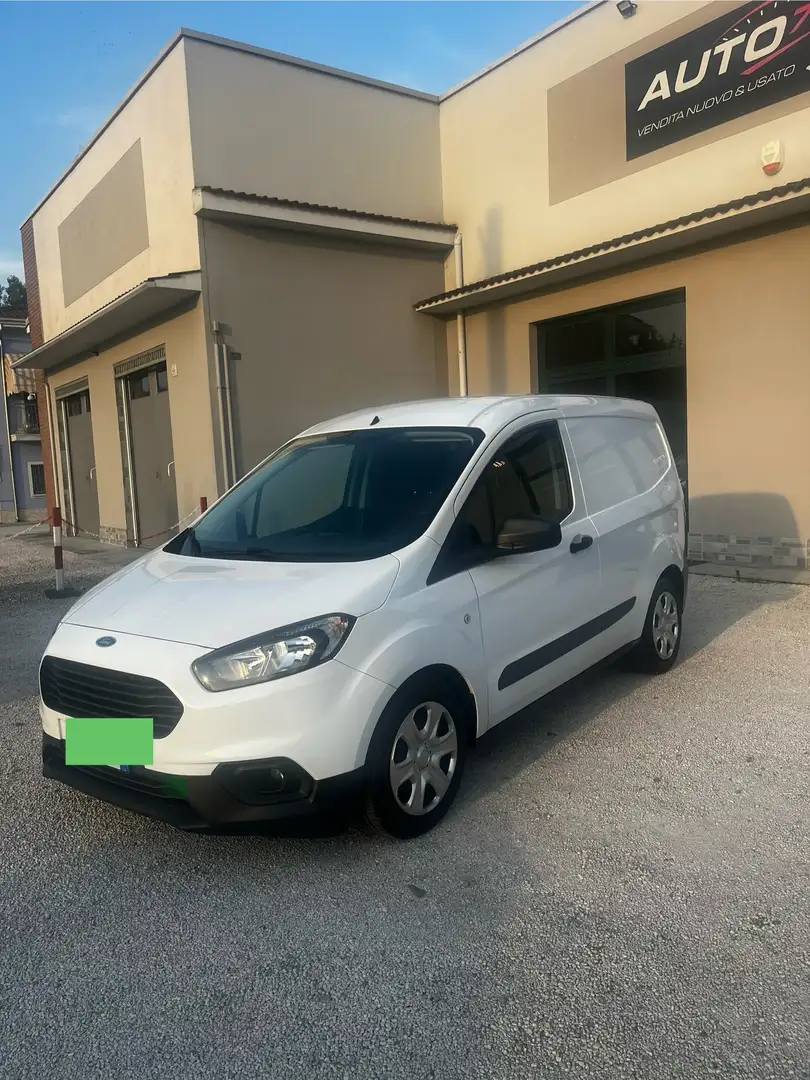 Ford Transit Courier 1.0 (100cv) benzina PREZZO IVATO Blanc - 1