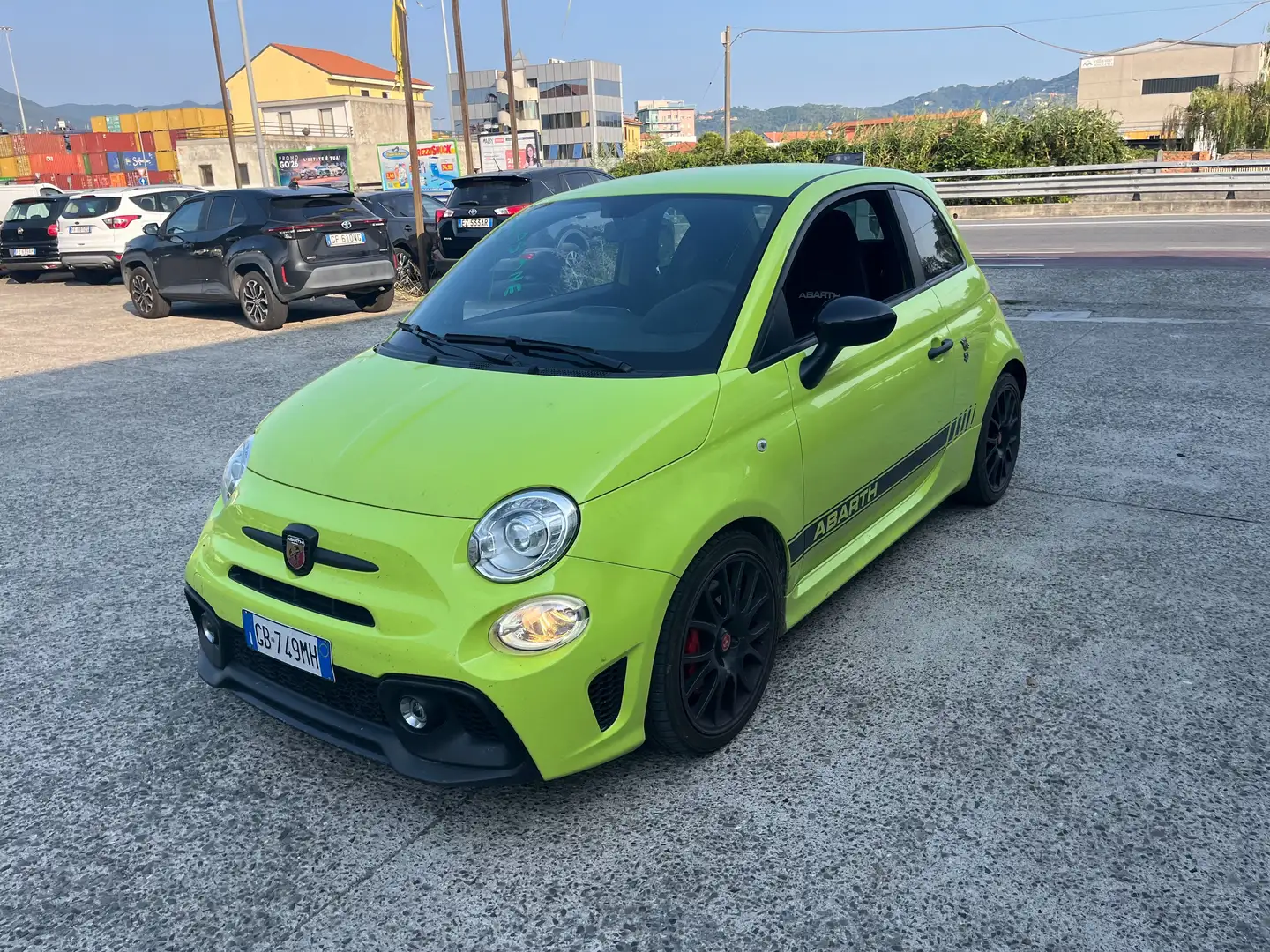 Abarth 595 595 2016 1.4 t-jet Competizione 180cv my19 Zelená - 1