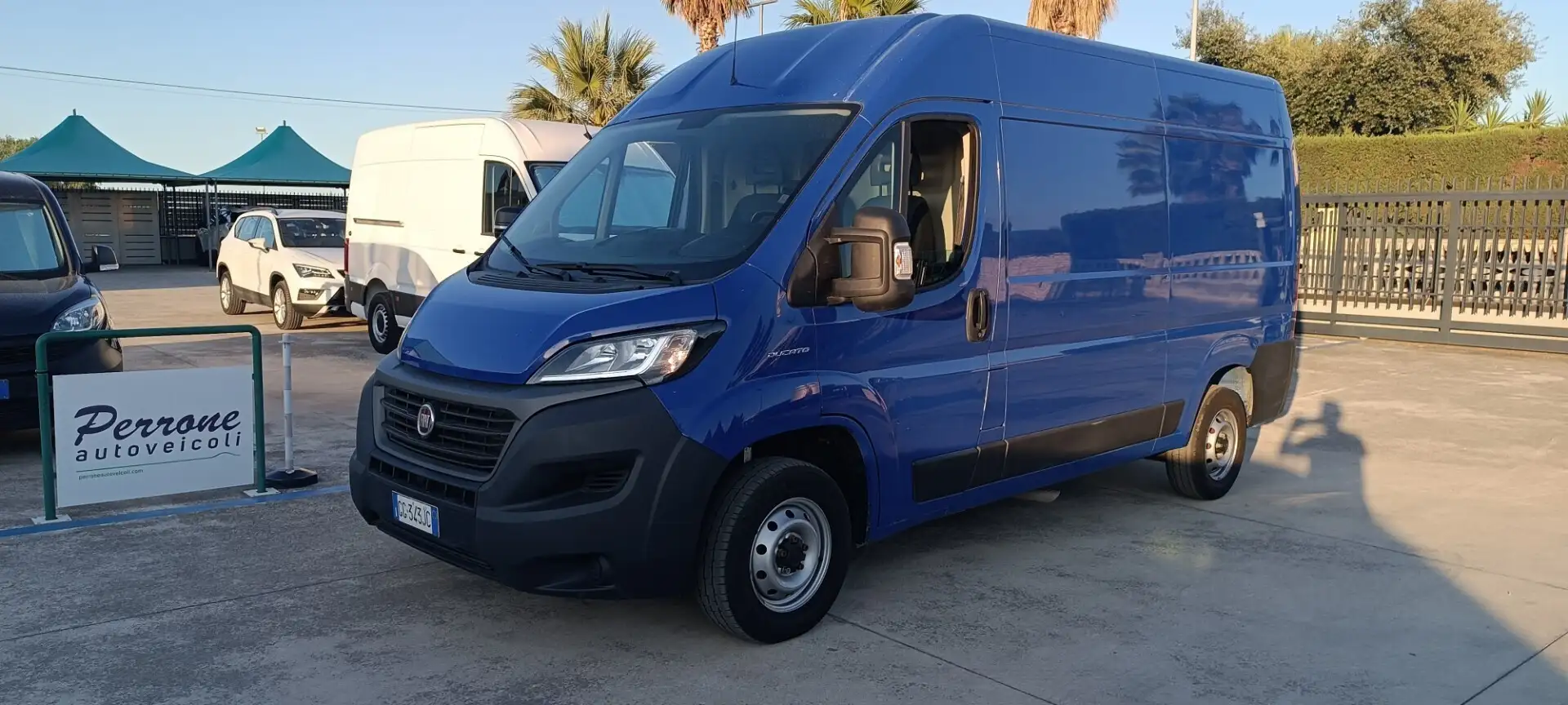 Fiat Ducato Ducato 30 2.2 Mjt 120CV PM-TM Furgone Bleu - 1