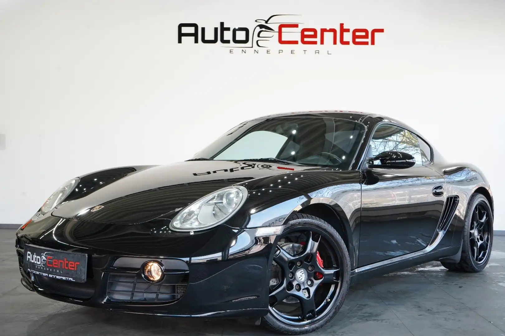 Porsche Cayman S*Schalter*S-Abgas*Deutsch-Fzg.*19 Z.* Noir - 1