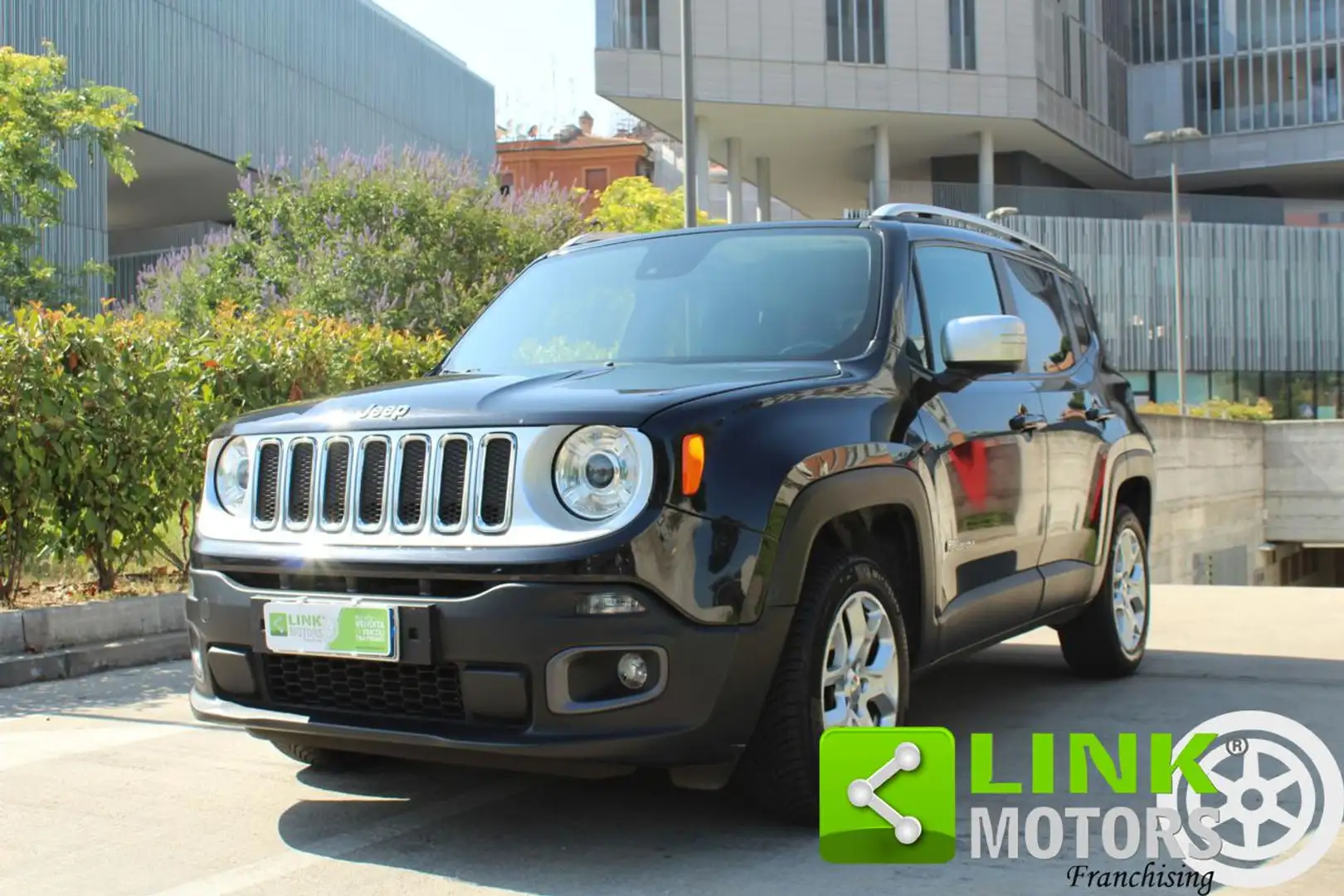 Jeep Renegade 2.0 Mtj Limited 140CV 4WD,Carbon black Schwarz - 1