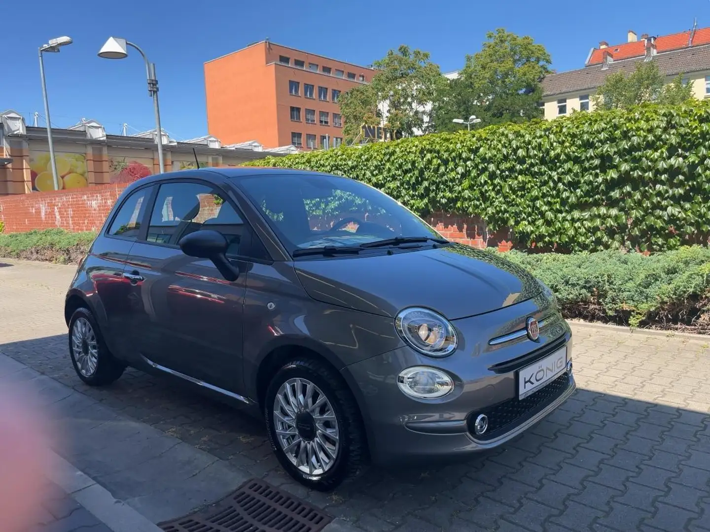 Fiat 500 Klima&Sound PDC / Allwetterreifen Gris - 1