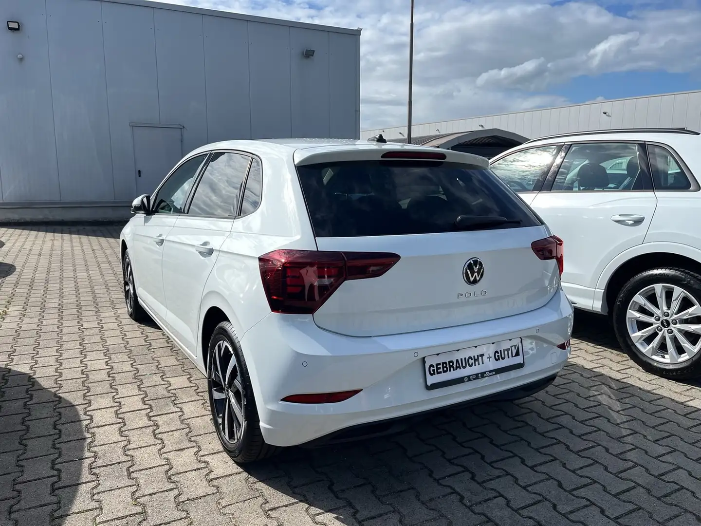 Volkswagen Polo Life 1.0 TSI DSG Navi Pano Blanc - 2