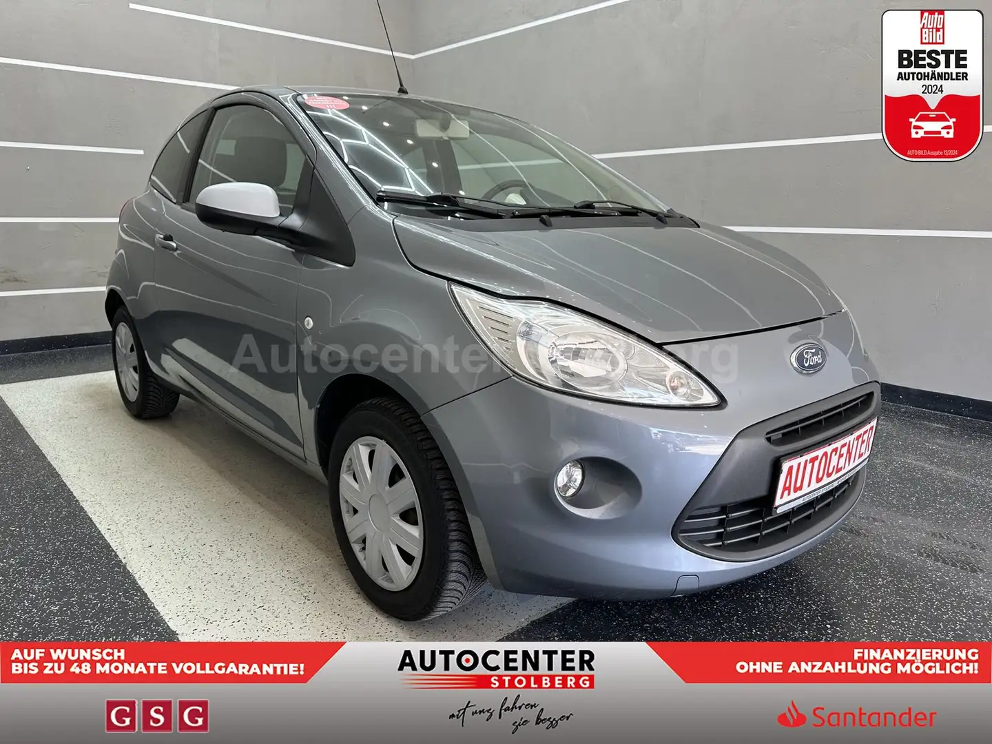 Ford Ka/Ka+ "1 HAND-KLIMA-TÜV NEU" Šedá - 2