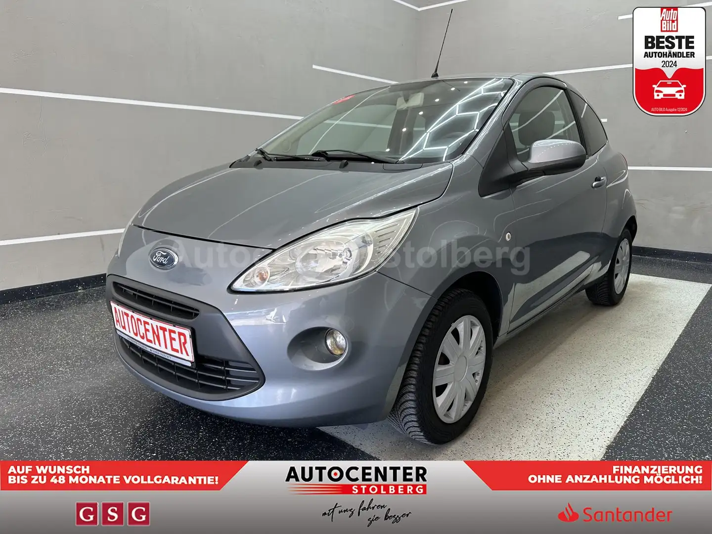 Ford Ka/Ka+ "1 HAND-KLIMA-TÜV NEU" Šedá - 1