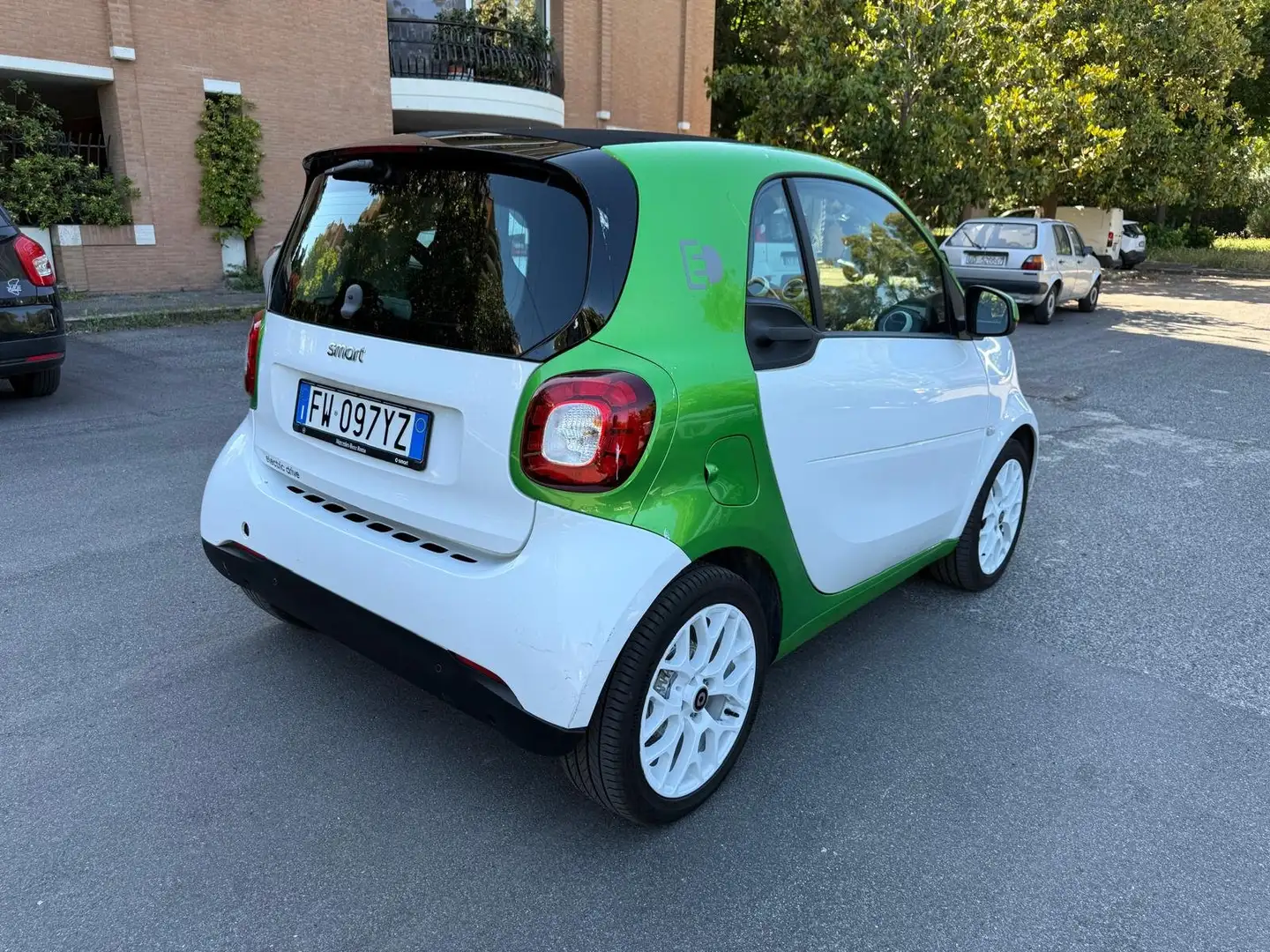 smart forTwo Fortwo eq British Green Bianco - 1