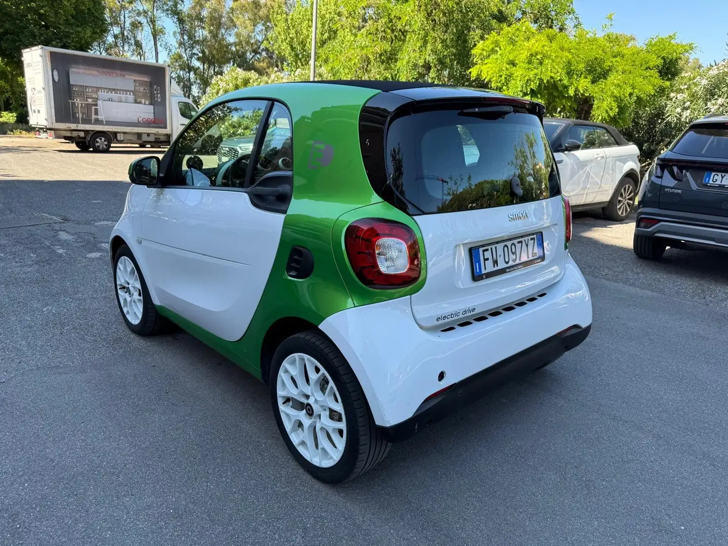 smart forTwo Fortwo eq British Green Bianco - 2