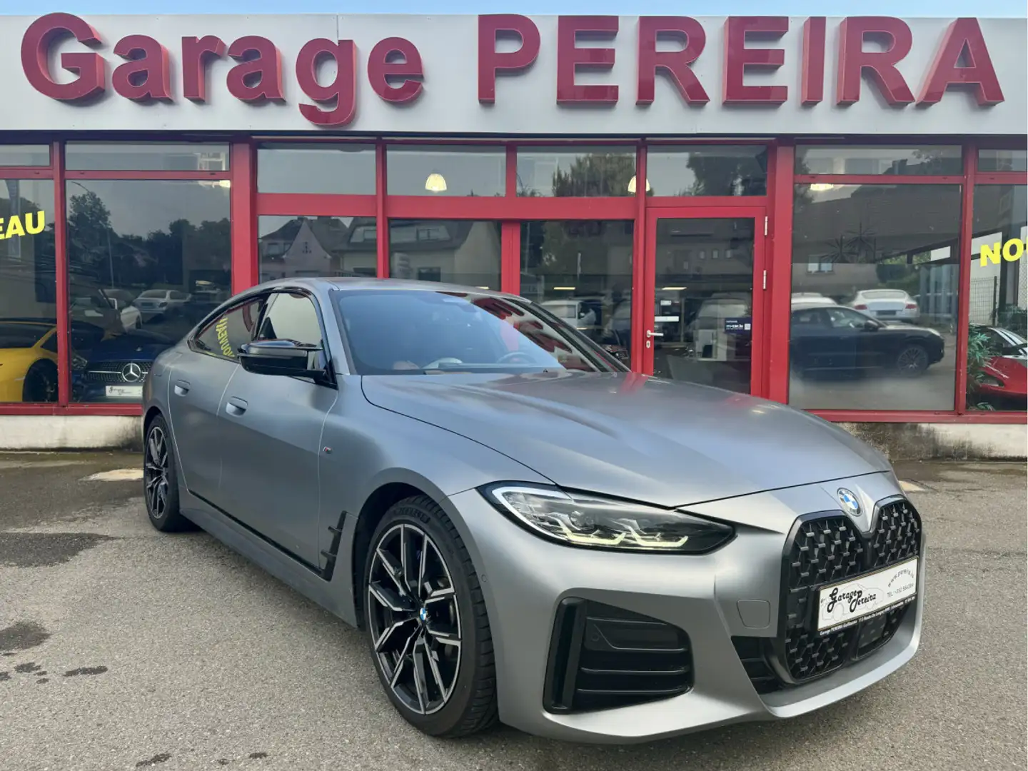 BMW 440 M i GRANCOUPE XDRIVE NEW MODEL SPORT SITZE HARMAN Gris - 1