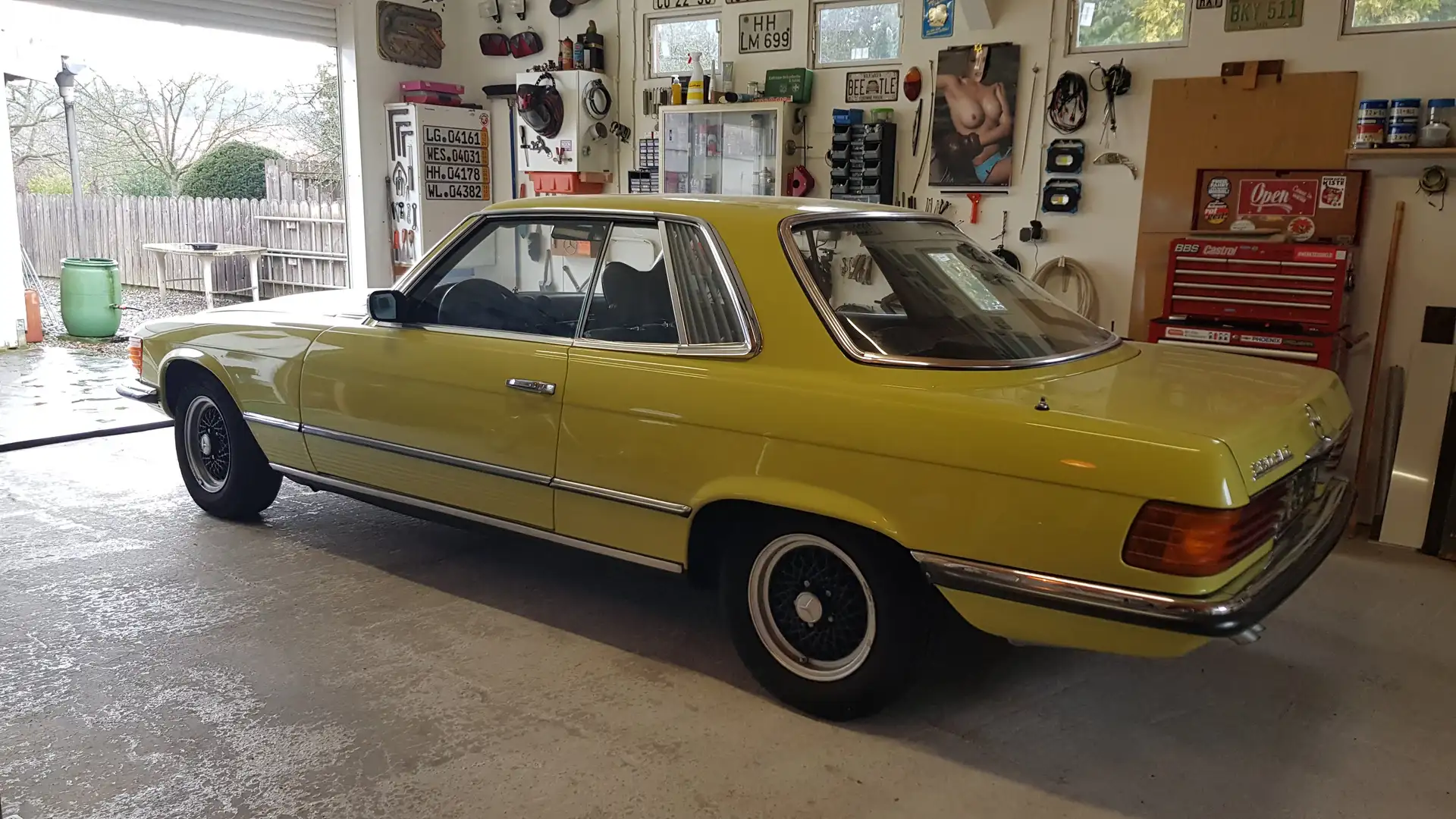 Mercedes-Benz SLC 280 W107 Galben - 1