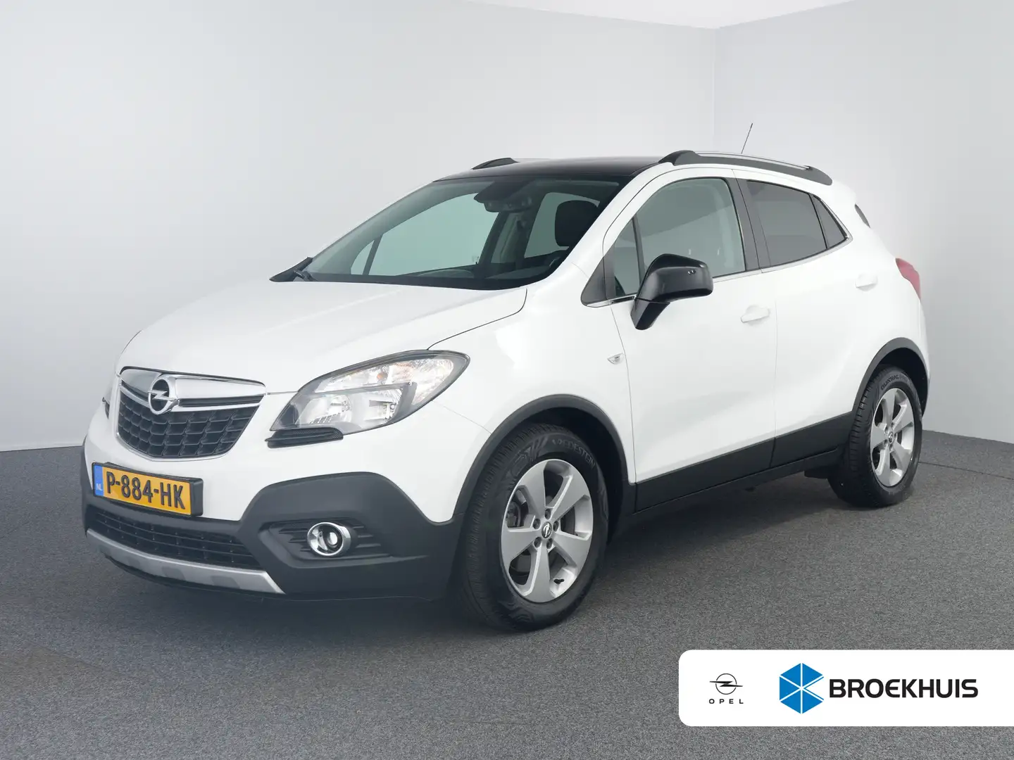 Opel Mokka 1.4 T Edition 140 pk Automaat TREKHAAK | BESTUURDE Blanc - 1