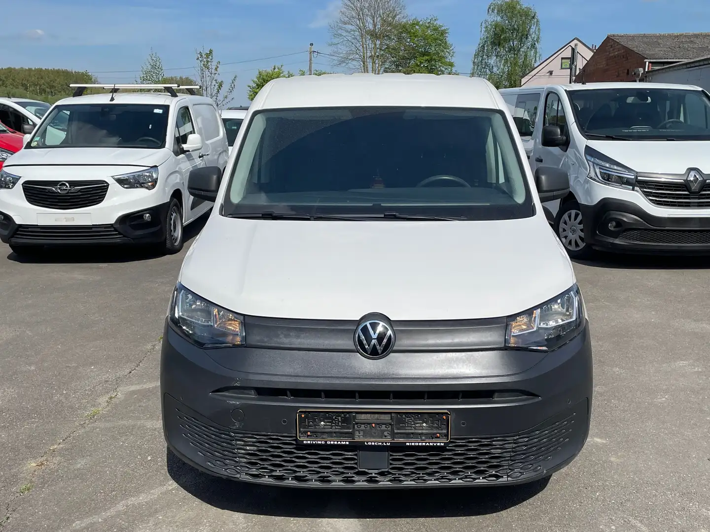 Volkswagen Caddy 2.0TDi CAMIONNETTE NAVI CLIMA 12400€ HTVA NETTO Blanco - 2