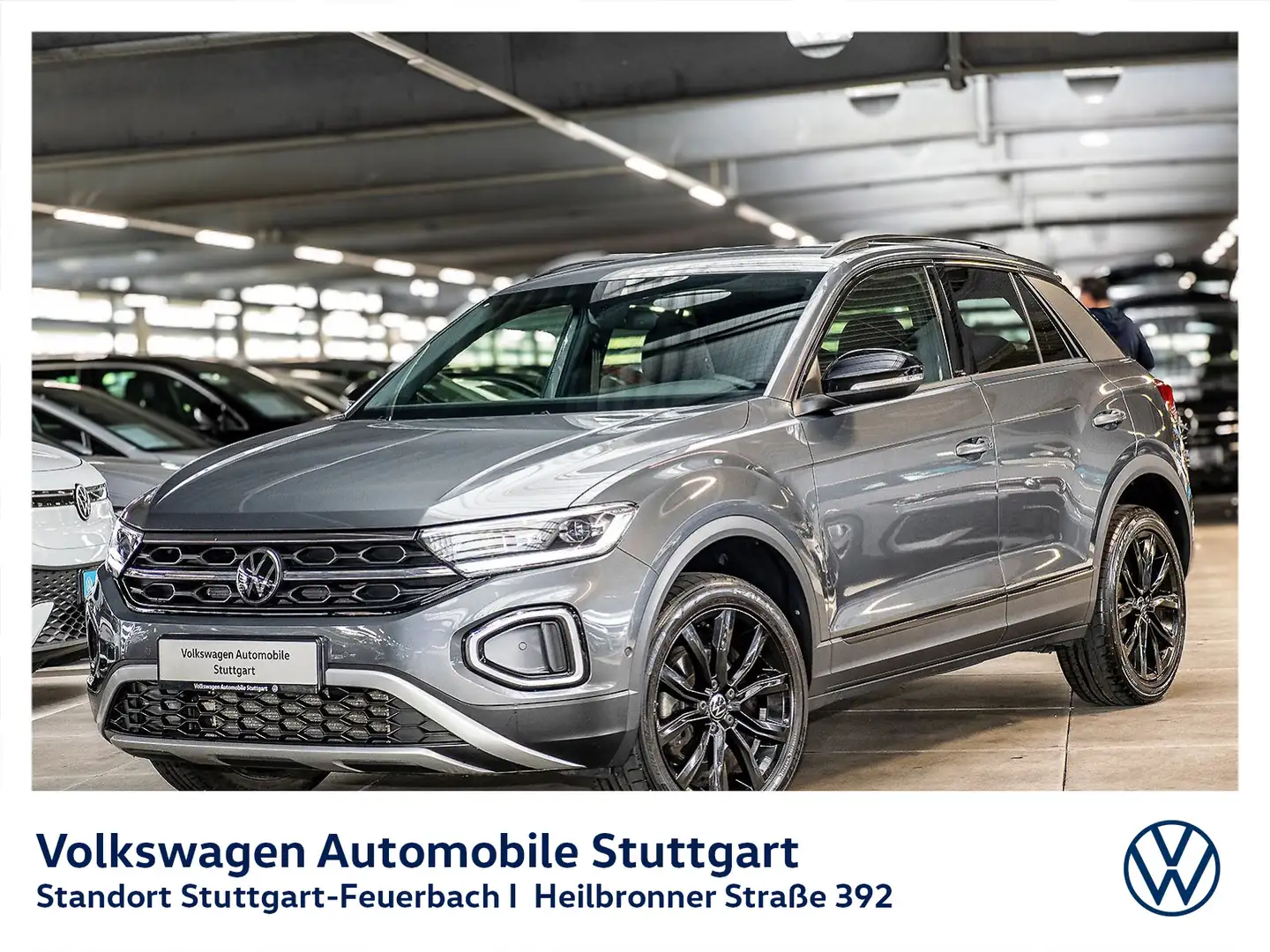 Volkswagen T-Roc 1.5 TSI Style DSG Navi Kamera Grau - 2