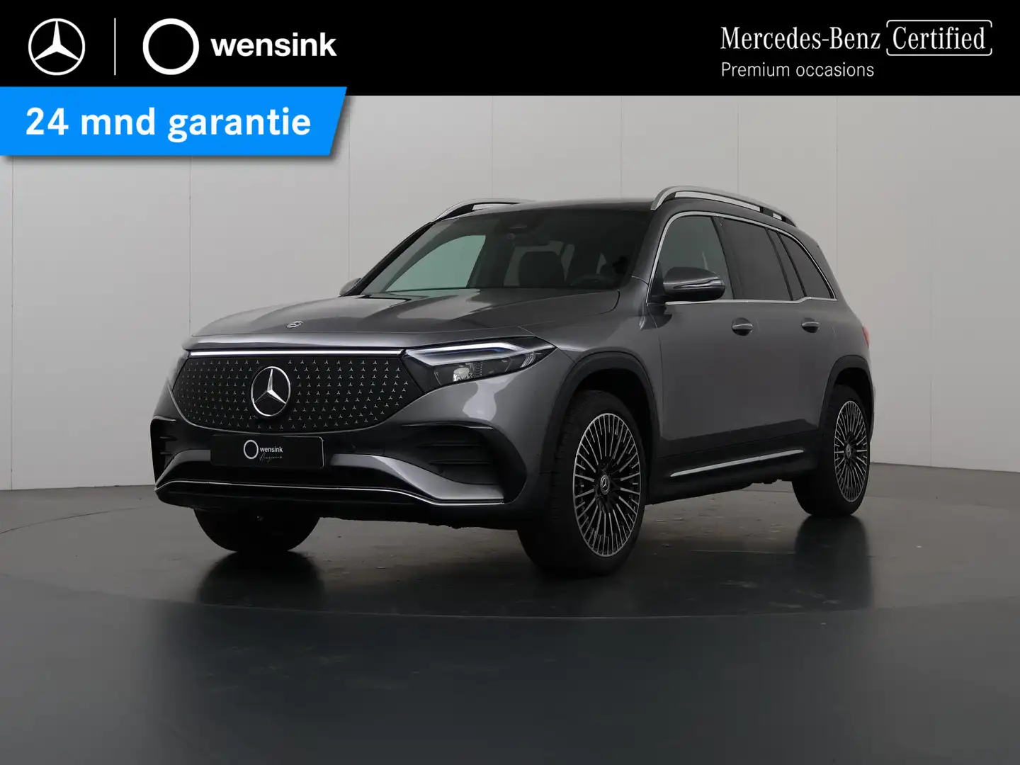 Mercedes-Benz EQB 250 250+ AMG Line 71 kWh | Panoramaschuifdak | Rijassi Grijs - 1