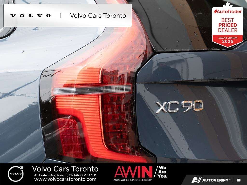 2026 Volvo XC90 B6 AWD ULTRA DARK | TRAILER HITCH | DEMO SALE thumb 12