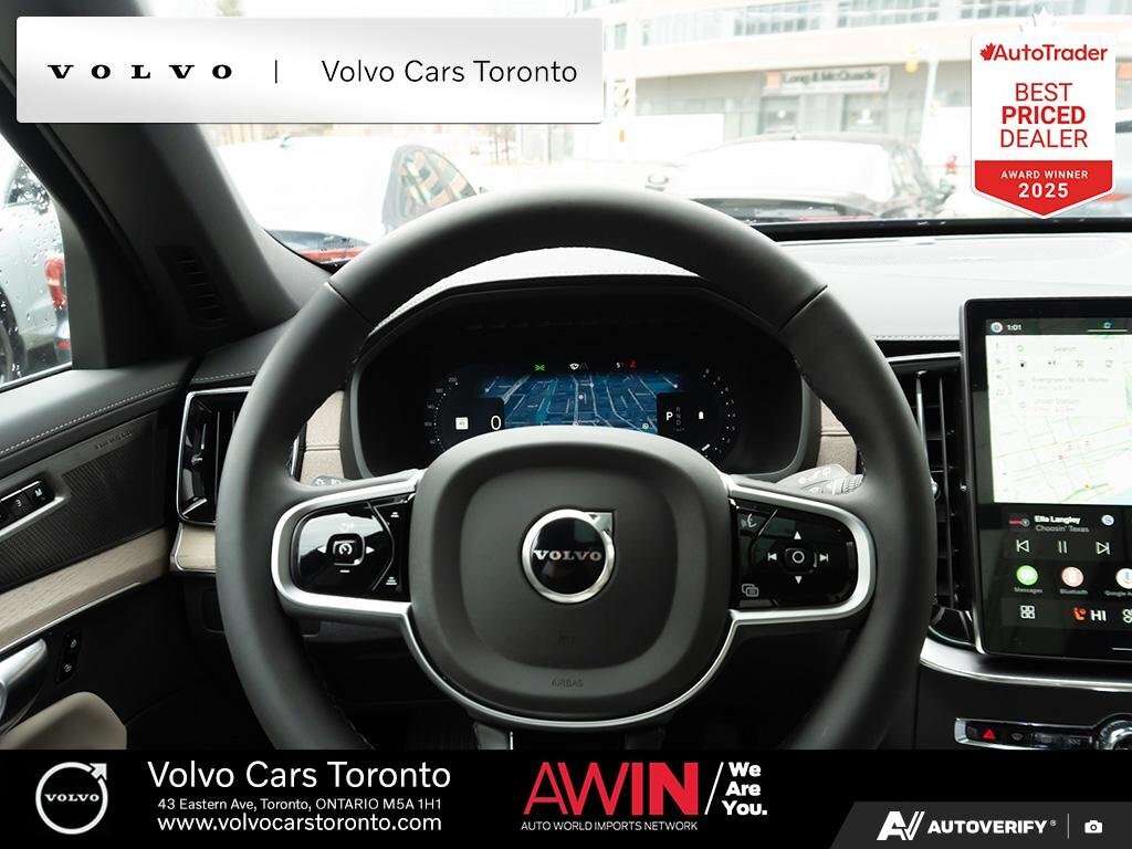 2026 Volvo XC90 B6 AWD ULTRA DARK | TRAILER HITCH | DEMO SALE thumb 14