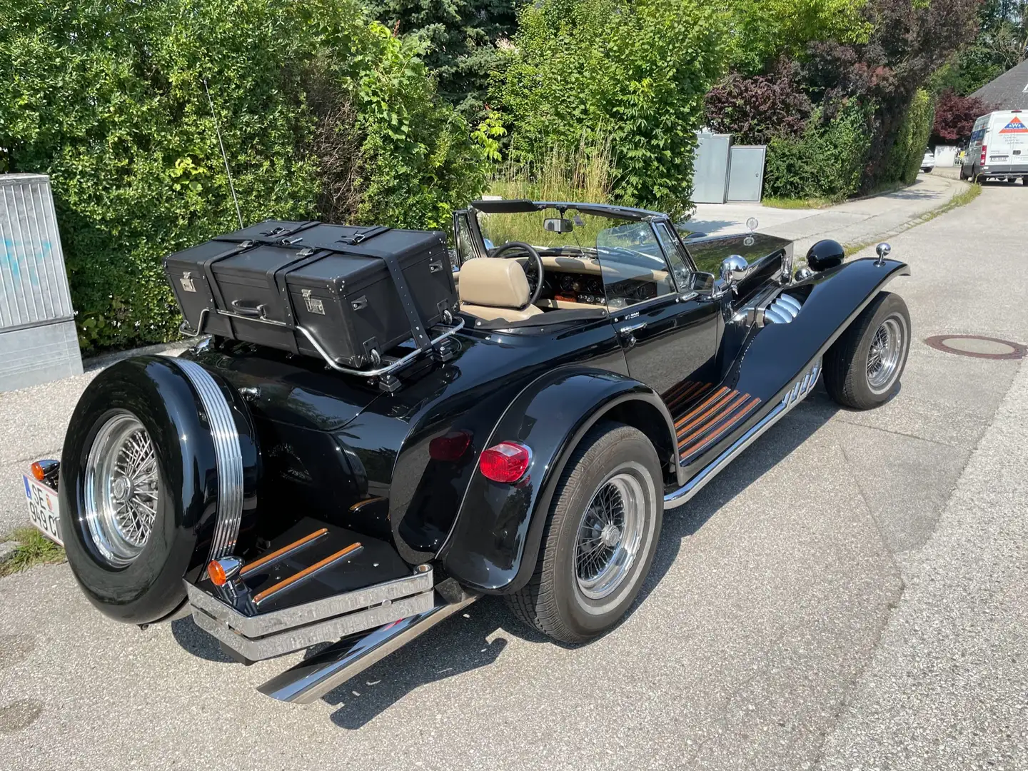 Oldtimer Clenet Serie 1 Zwart - 2