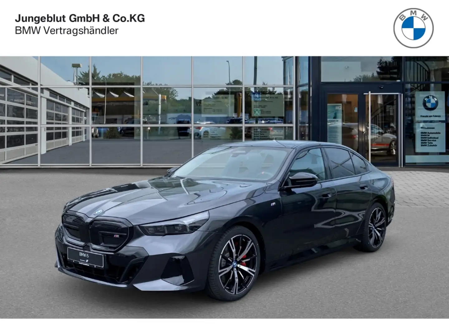 BMW i5 M60 xDrive Lim M Sport Pro/AHK/AutobahnAssist/Park Grijs - 1