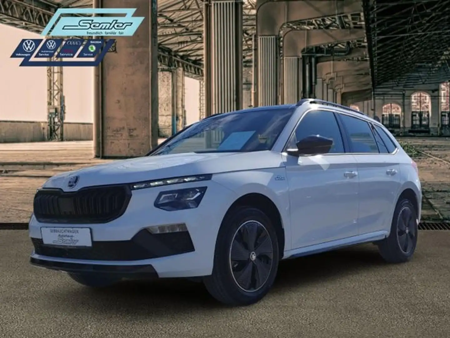 Skoda Kamiq Monte Carlo 1.0 TSI DSG PANO MATRIX R-KAM White - 1