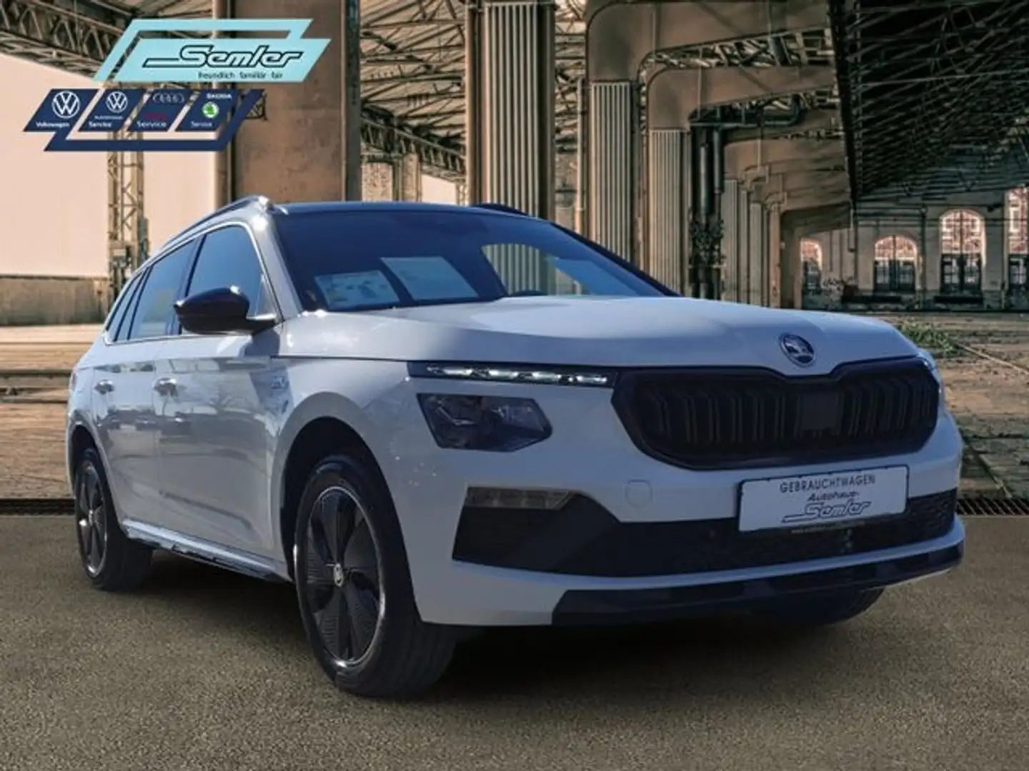 Skoda Kamiq Monte Carlo 1.0 TSI DSG PANO MATRIX R-KAM White - 2