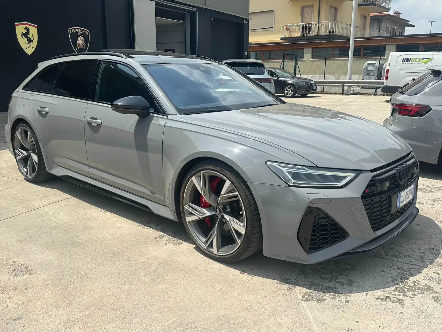 Audi RS6 RS6 Avant 4.0 mhev quattro tiptronic NO SUPERBOLLO Gris - 1