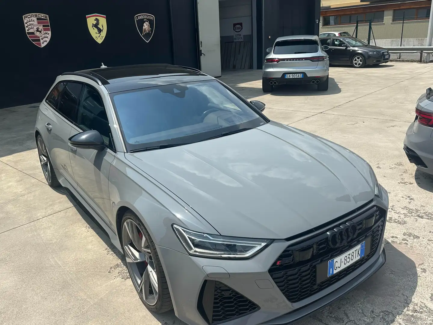 Audi RS6 RS6 Avant 4.0 mhev quattro tiptronic NO SUPERBOLLO Gris - 2