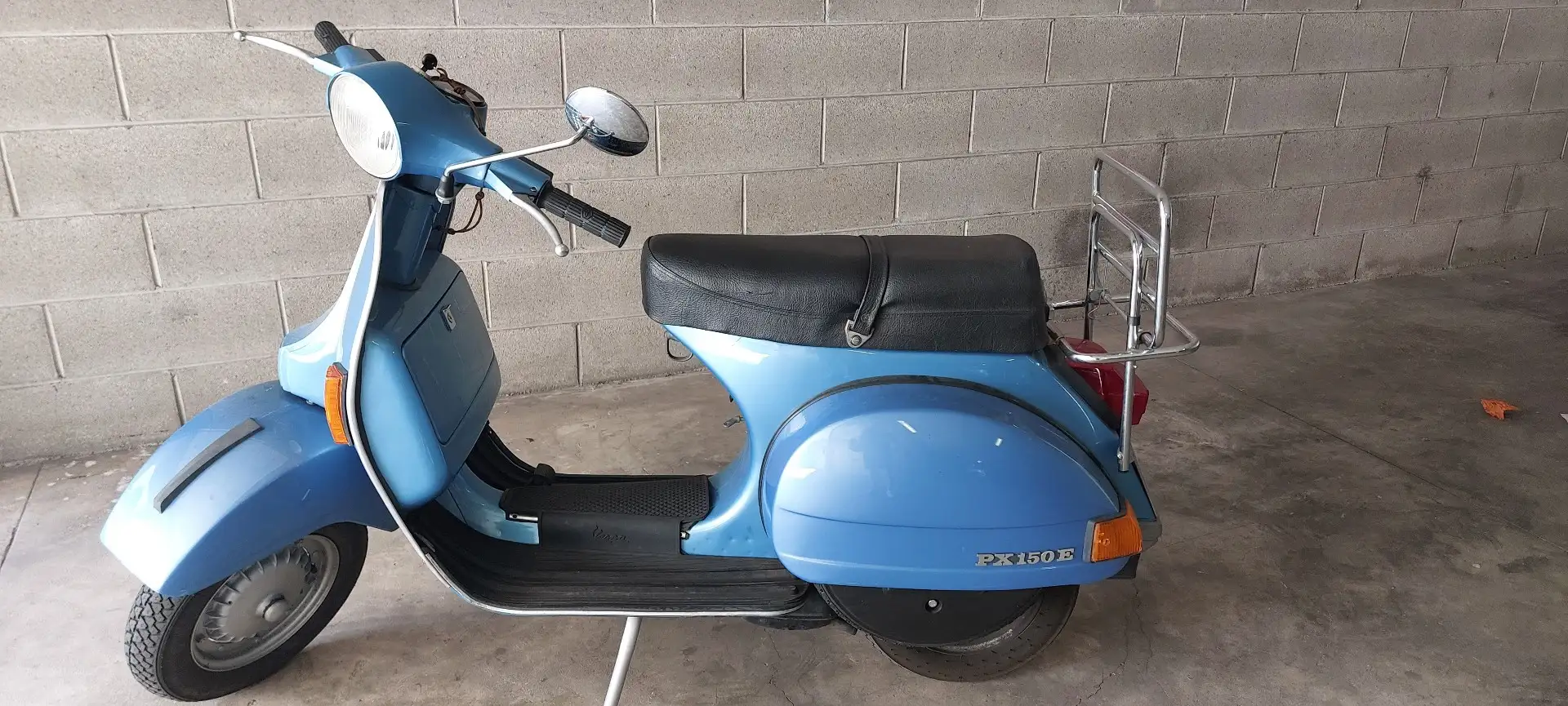 Vespa PX 150 Bleu - 1