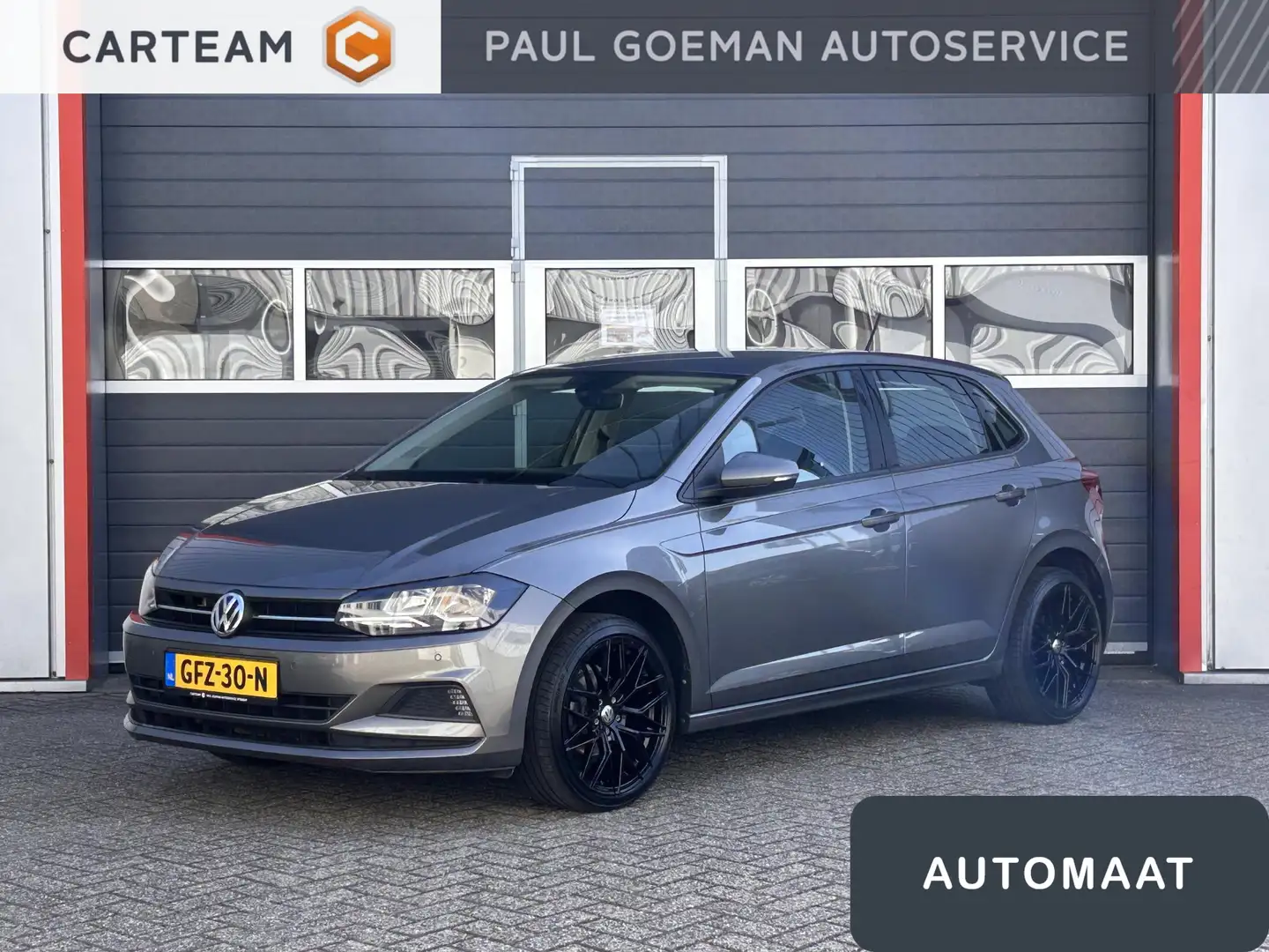 Volkswagen Polo 1.0 TSI | Lichtmetaal | CarPlay | Camera | ACC | S Grijs - 1