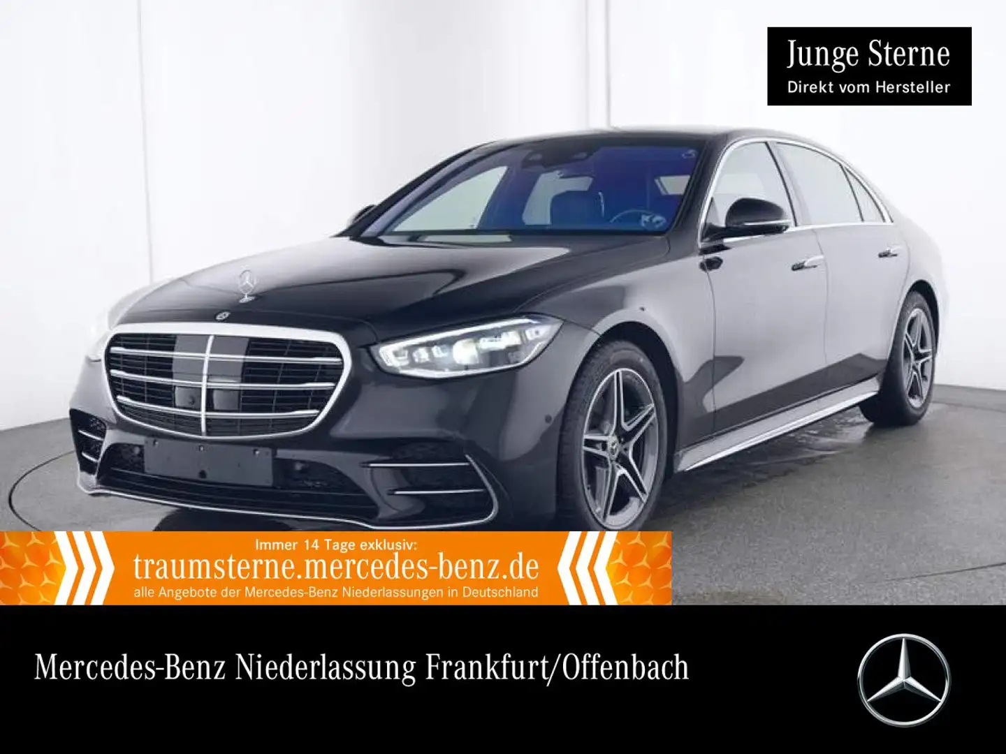 Mercedes-Benz S 600 S 580 L 4M AMG+PANO+DIGITAL-L+BURMESTER3D+19"+TV Negru - 1