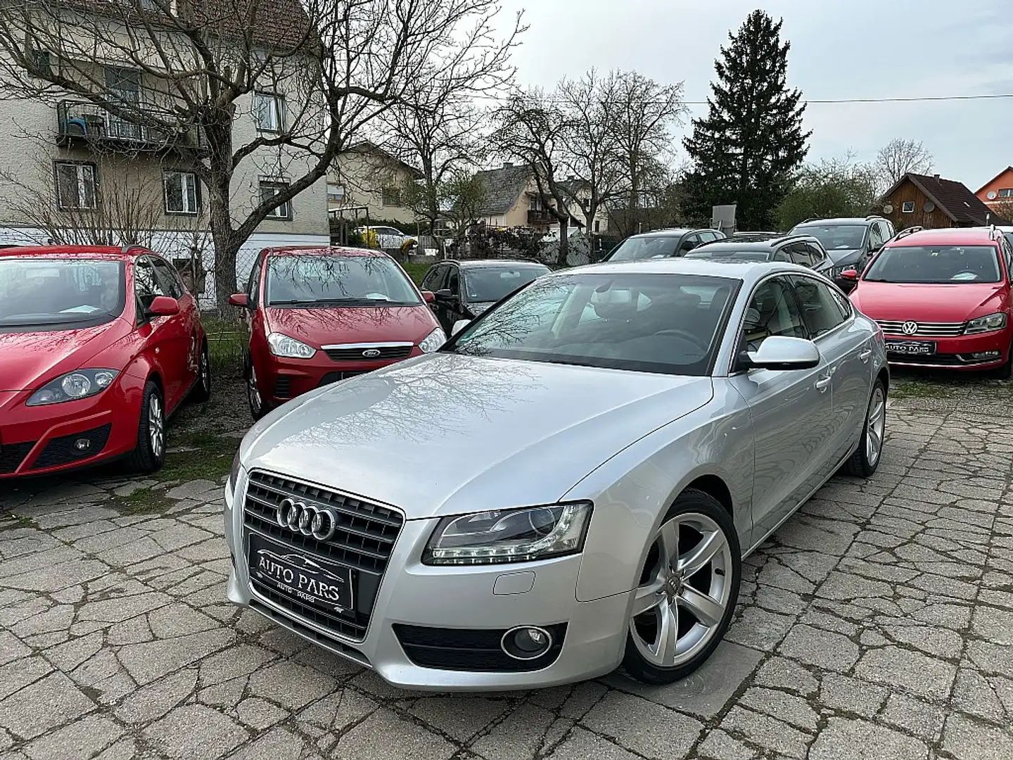 Audi A5 SB 2,0 TDI-XENON-SEHR GEPFLEGT-1/3 ZINSFREI FIN... Silber - 1