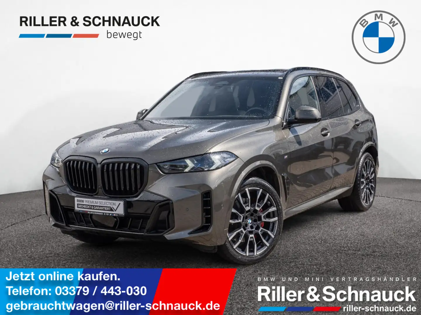 BMW X5 xDrive 30d M-Sport NAVI AHK LED PANO 360° Bronze - 1