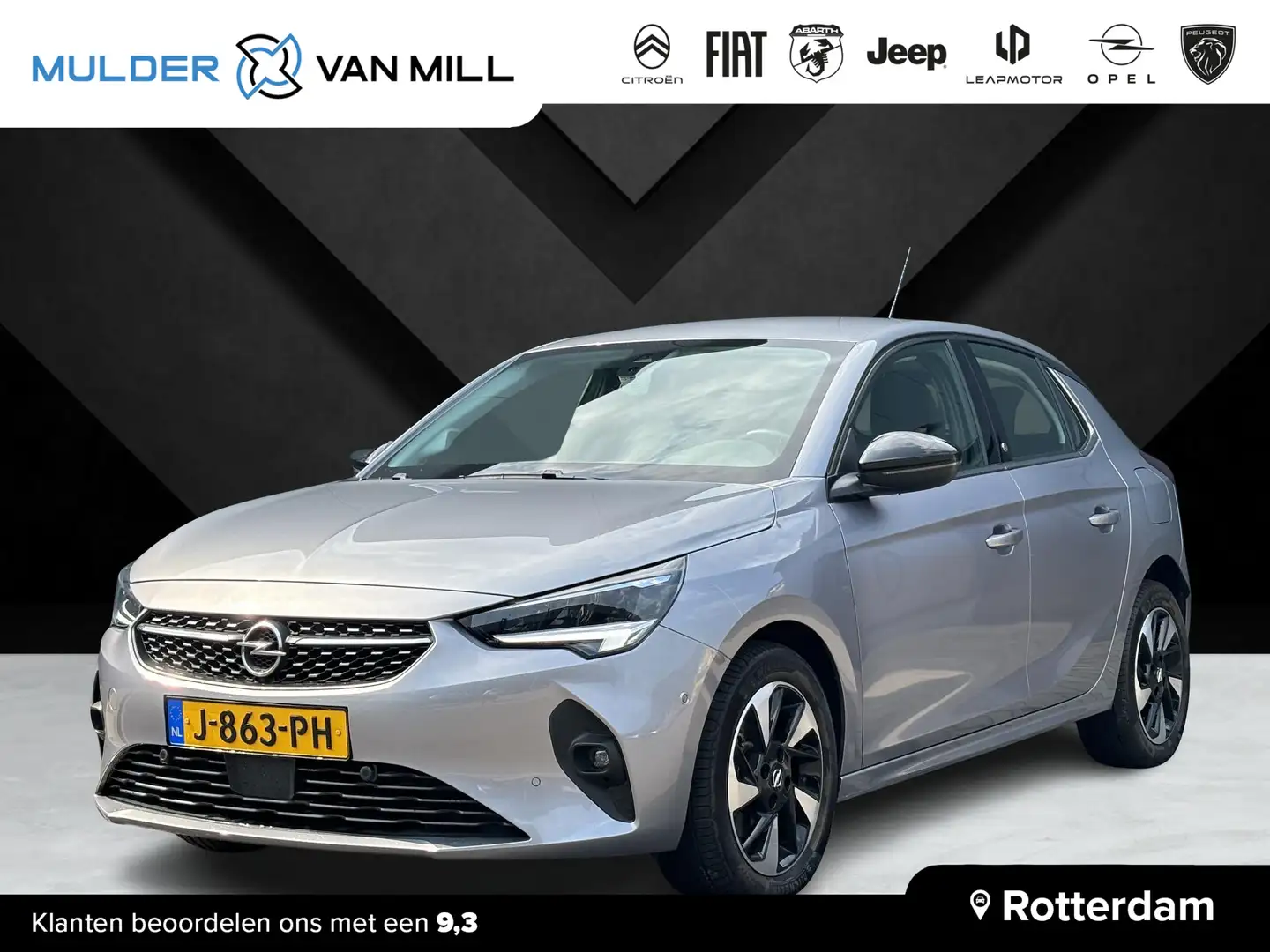 Opel Corsa-e Elegance EV 3-FASEN 50kWh 136pk | 11 KW BOORDLADER Grau - 1