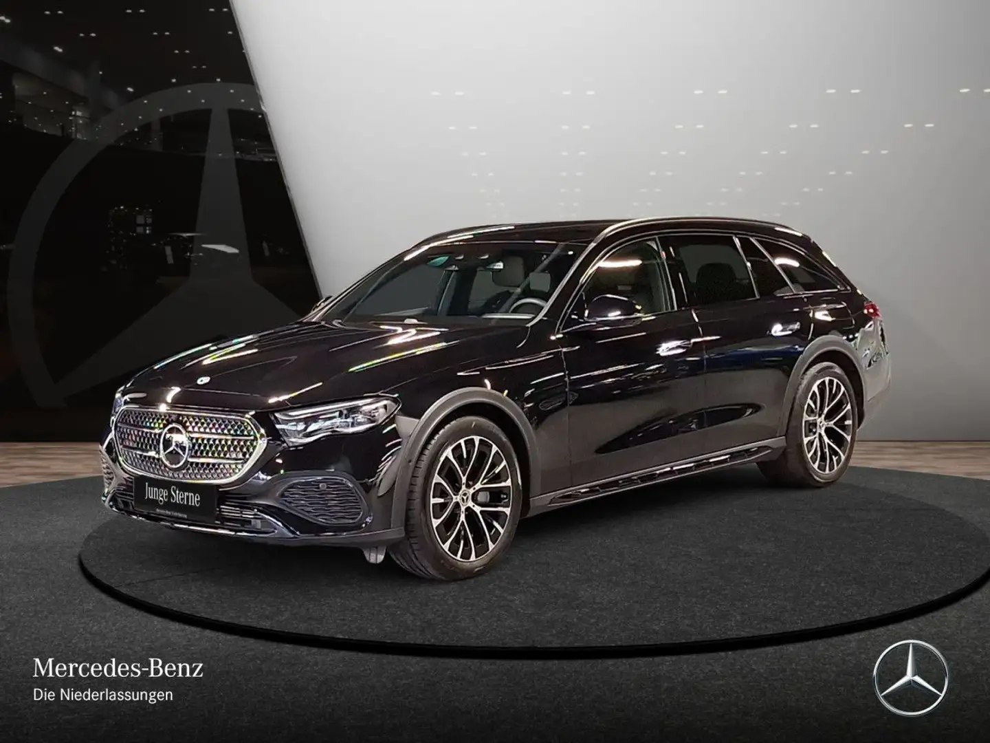 Mercedes-Benz E 300 de T 4M Hybrid Avantgarde Fahrass 360° AHK Nero - 2