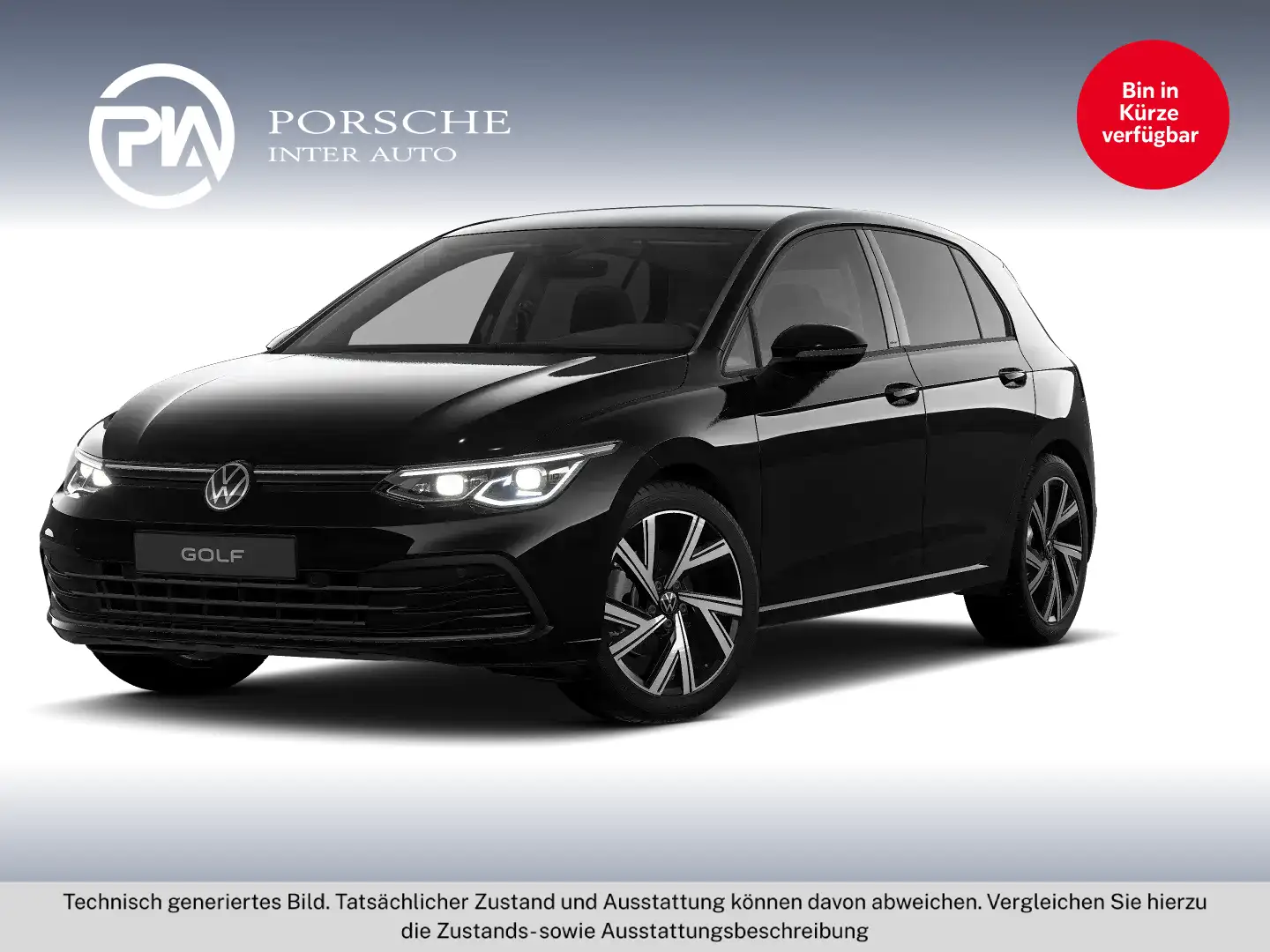 Volkswagen Golf Rabbit 45 TSI ACT Schwarz - 1