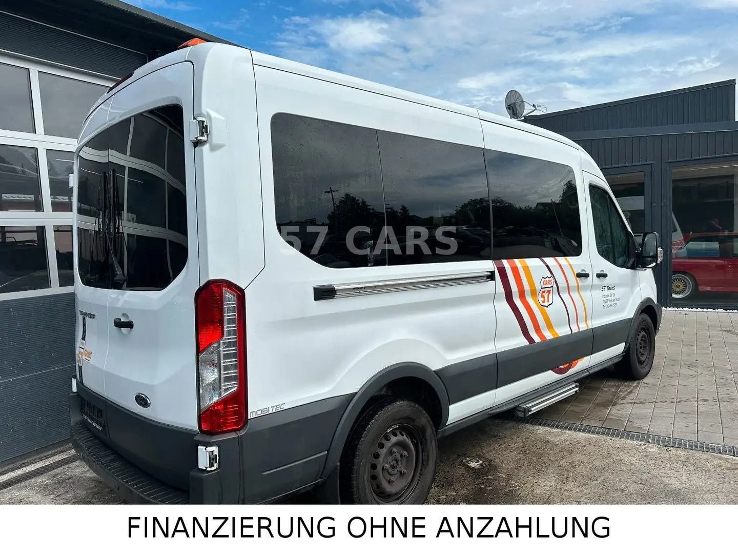Ford Transit Kombi 350 L3 Trend 8Sitz+Lift+SthZ Bianco - 2