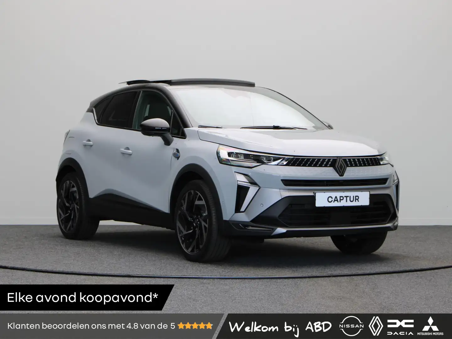 Renault Captur 1.8 E-Tech full hybrid 160pk esprit Alpine | Stoel Grijs - 1