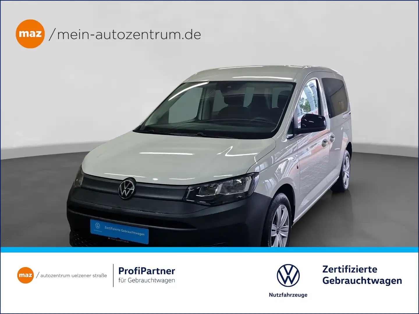Volkswagen Caddy 1.5 TSI AHK PDC Sitzheizung APP-Connect Klim Blanc - 1