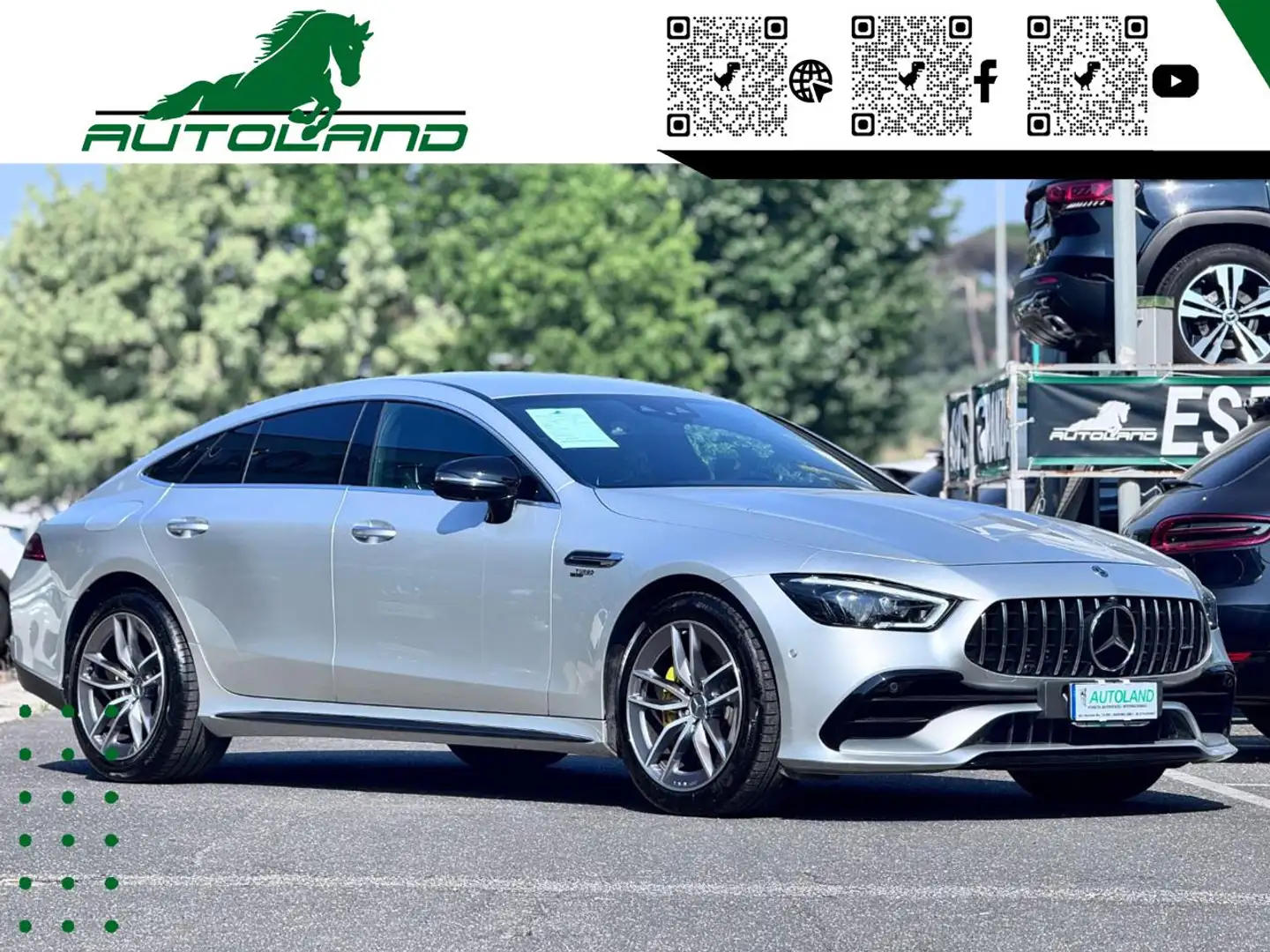 Mercedes-Benz AMG GT Coupé 4 43 4Matic+ EQ-Boost AMG*Finanziabile Grigio - 2