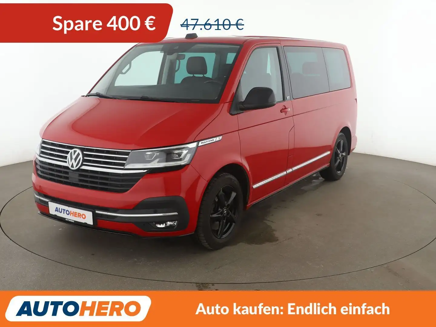 Volkswagen T6 Multivan 2.0 TDI Generation Six FWD Aut.*NAVI*LED*PDC* Rot - 1