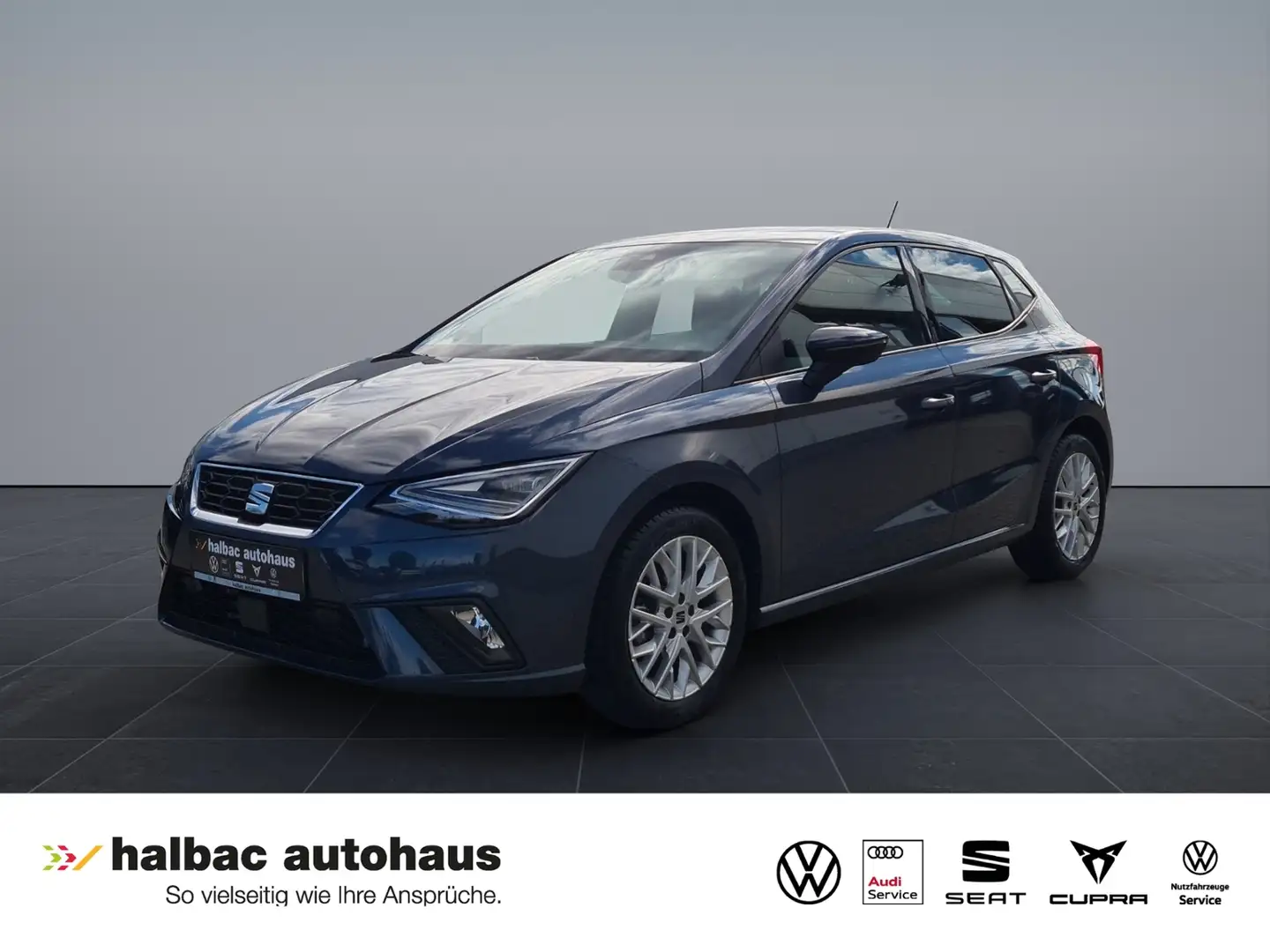SEAT Ibiza 1.0 TSI FR+NAVI+LED+SHZ+PDC+KAMERA+APPCONN+CLIMAT Schwarz - 1