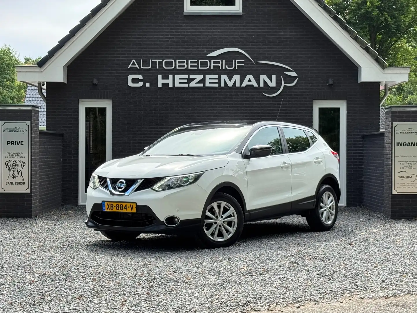 Nissan Qashqai 1.2 Acenta Automaat Navigatie Cruise Climate Contr Blanc - 2