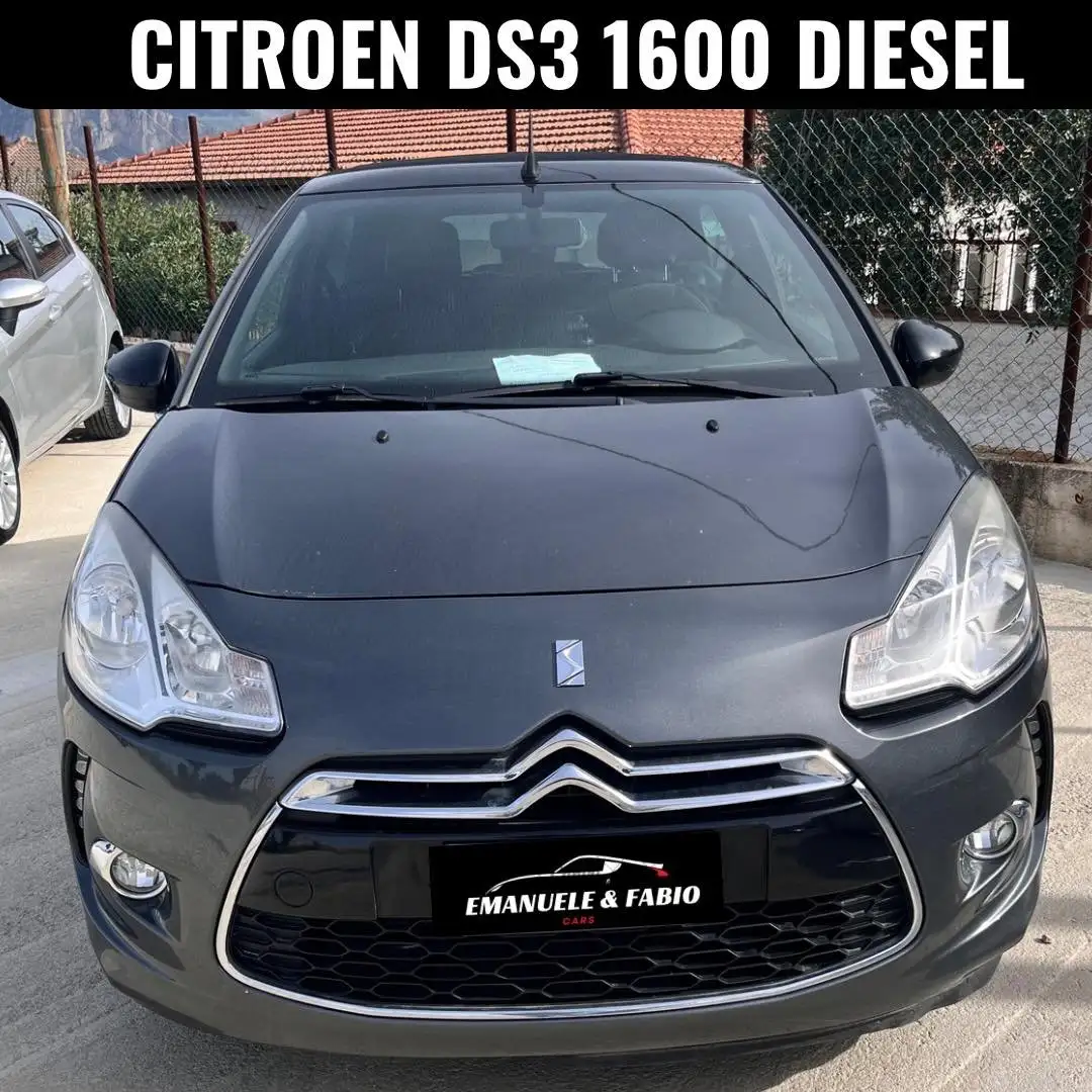 Citroen DS3 DS 3 1.6 e-HDi 90 ETG6 irresistibile Cabrio 68 kw Grey - 1