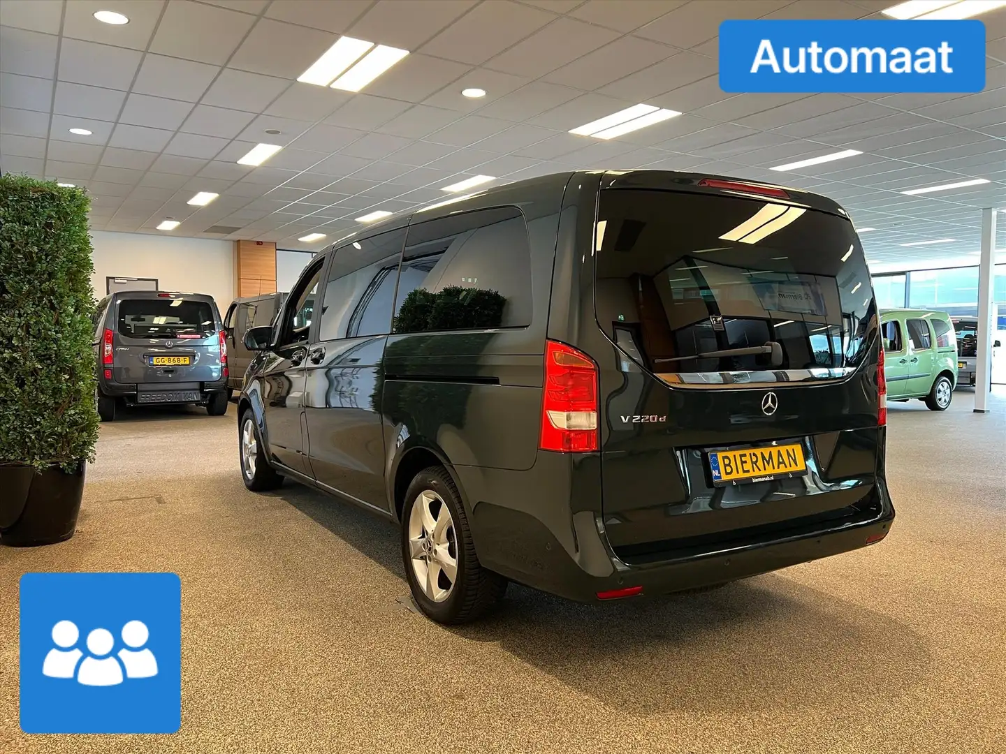 Mercedes-Benz V L2H1 Automaat Personenbus 8-pers. Groen - 2