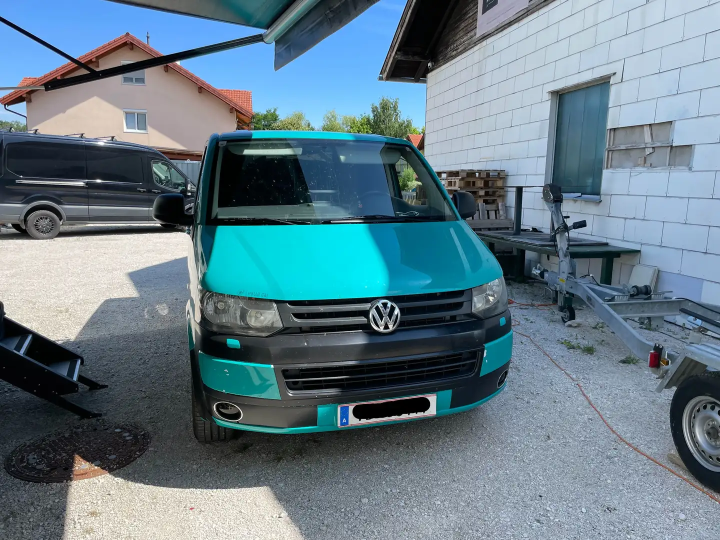 Volkswagen T5 Transporter Grün - 1