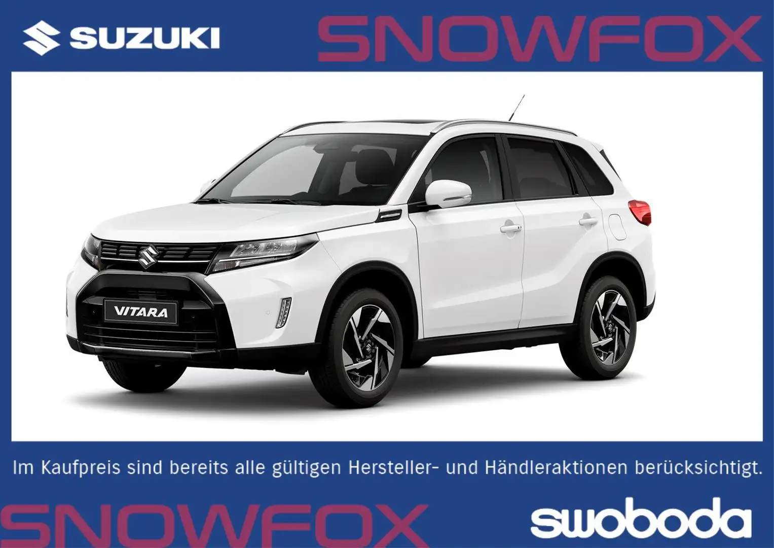 Suzuki Vitara VITARA 1.4 GL+ HYBRID ALLGRIP L3V01 Shine Weiß - 1