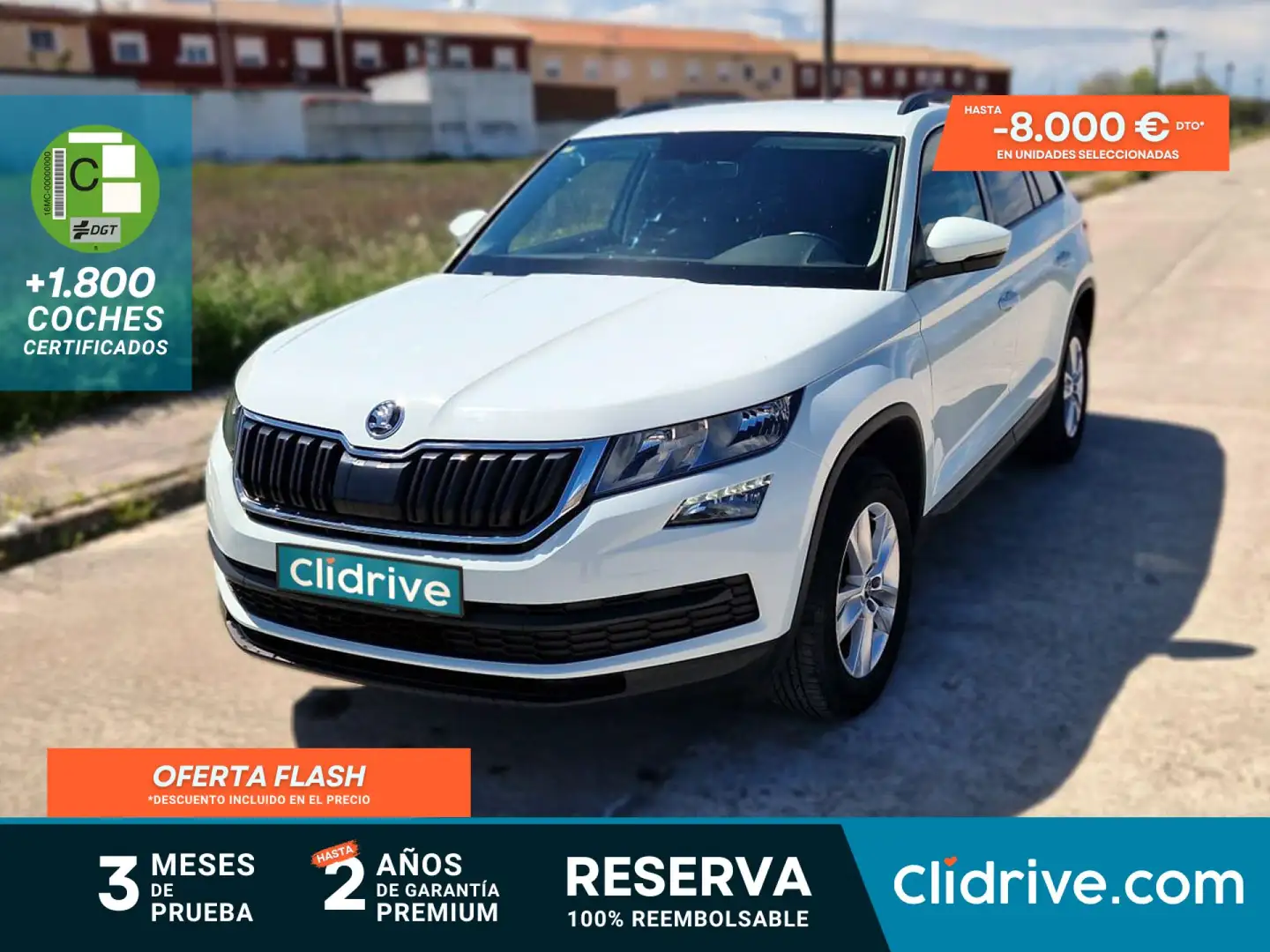 Skoda Kodiaq 1.4 TSI ACT Ambition 4x4 110kW Blanc - 1