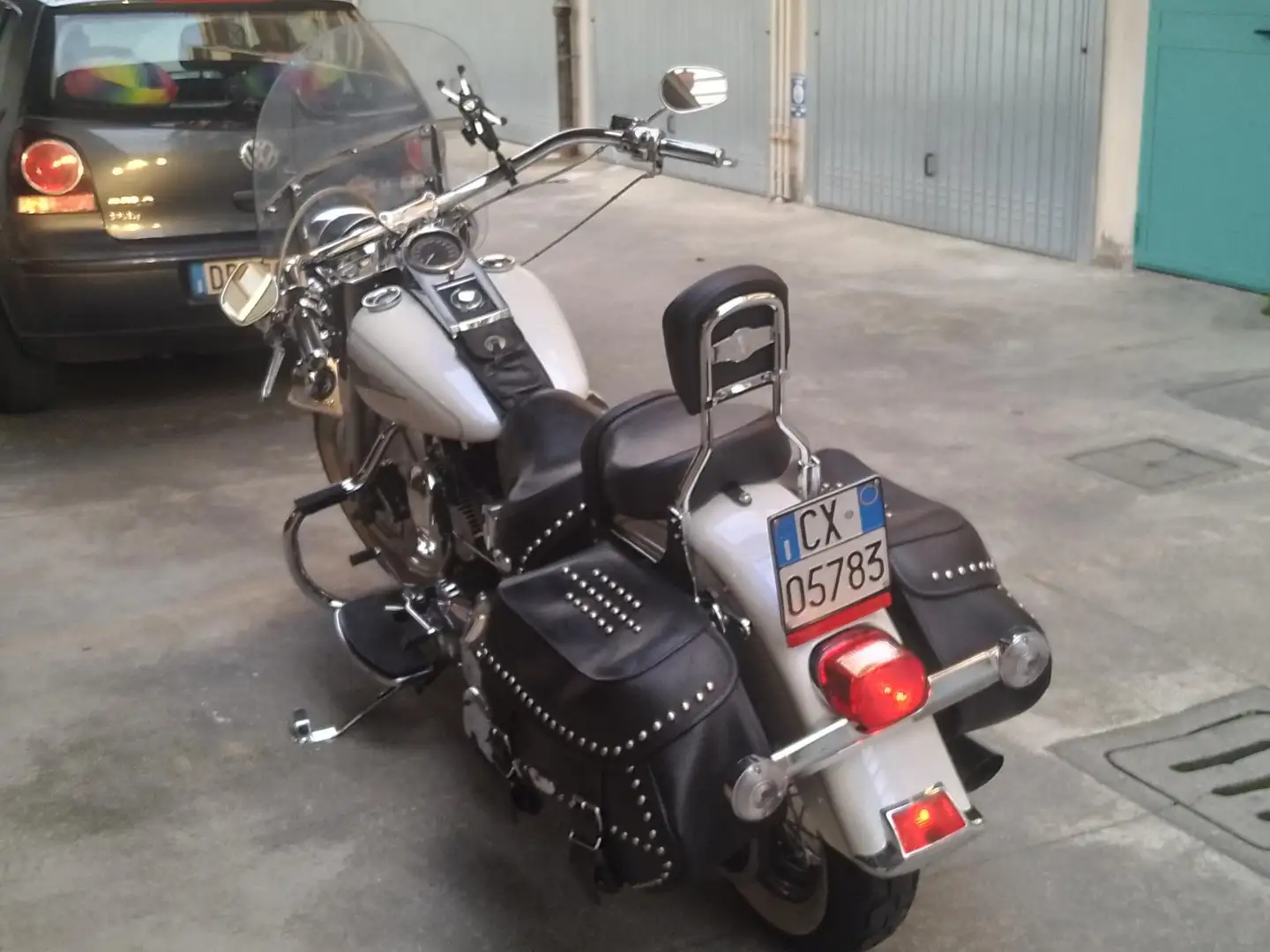 Harley-Davidson Heritage Softail Alb - 1