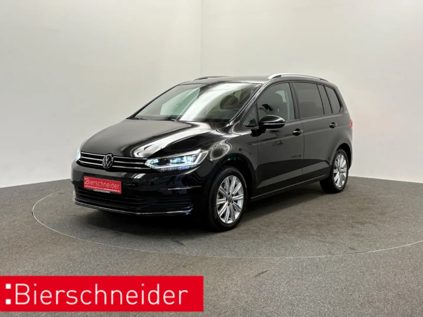 Volkswagen Touran 1.5 TSI DSG GOAL 7-SITZER IQ-LIGHT AHK PDC 17 ACC Schwarz - 1