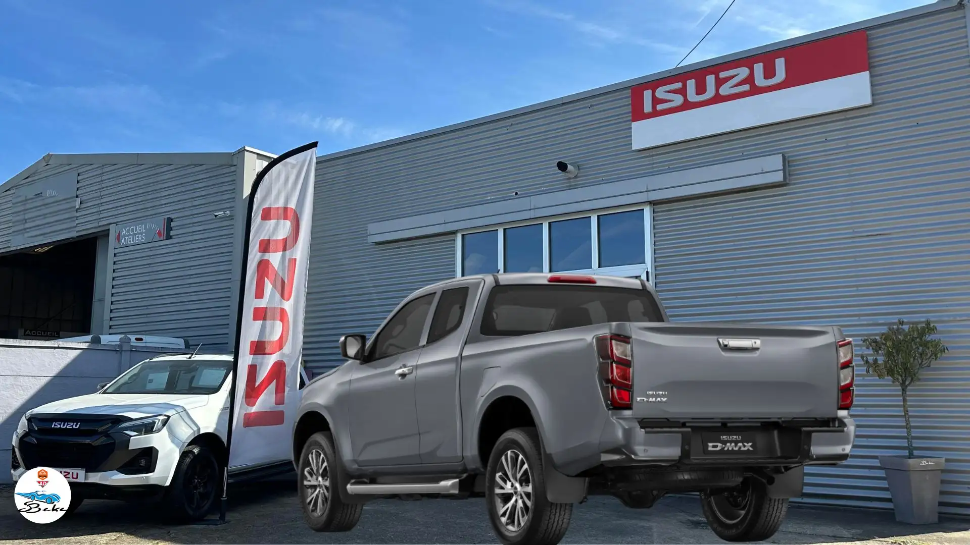 Isuzu D-Max SPACE N60-F+ 4X4 A/T Blanc - 2
